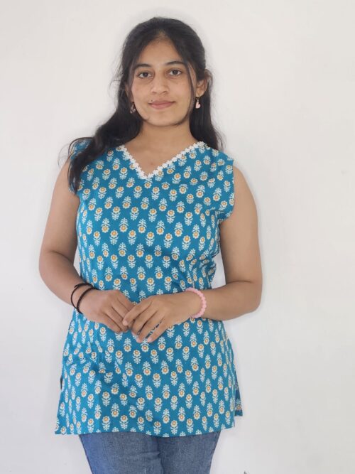 Neel chandani- v neck kurti