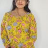 Pitambara - round v neck cotton kurti
