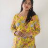 Pitambara - round v neck cotton kurti