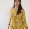 Pitambara - round v neck cotton kurti