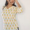 Pushpkali - v neck kurti